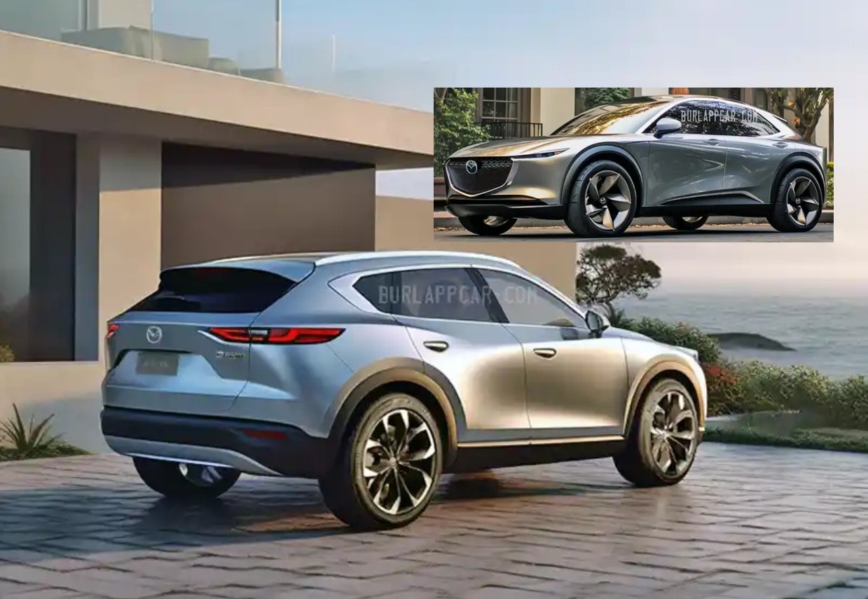 2025 Mazda CX 5 Hybrid And 2027 All Electric Versions Show Their CGI 