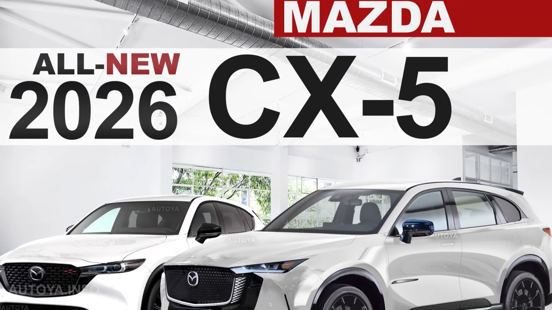 All New Digitally Redesigned 2026 Mazda CX 5 Flaunts Its PHEV Across 